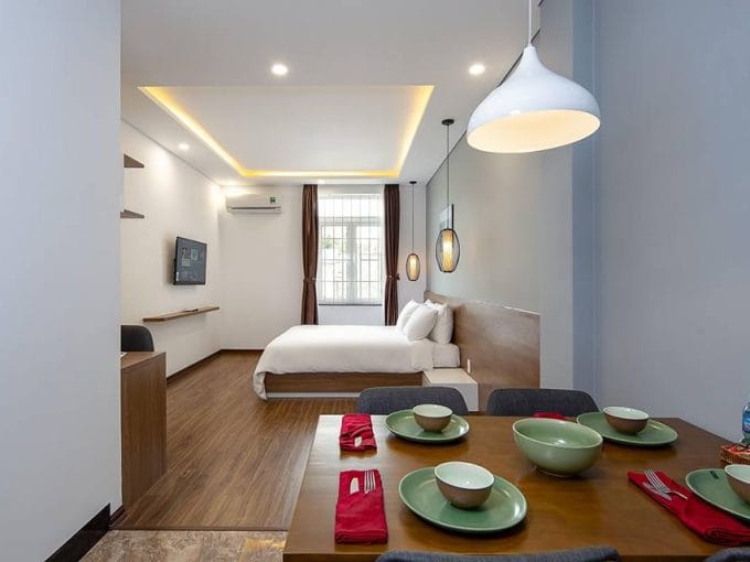 Luxury studio with pool