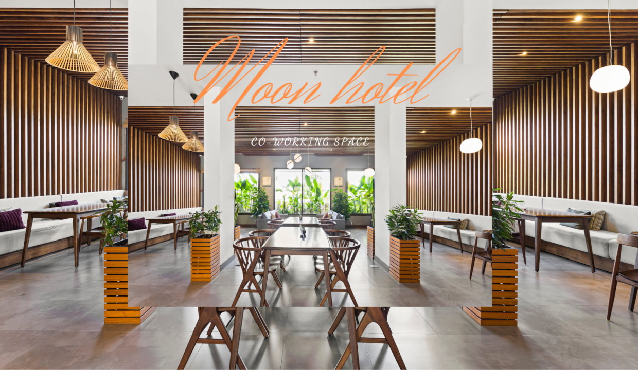 Moon hotel lobby