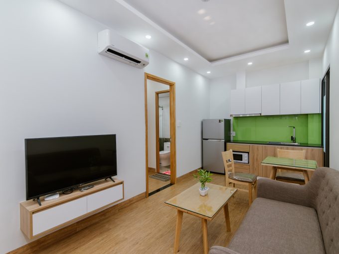 BEO 0307 1 High end 1 bedroom Apartment For Rent near Nguyen Van Thoai Street Da Nang