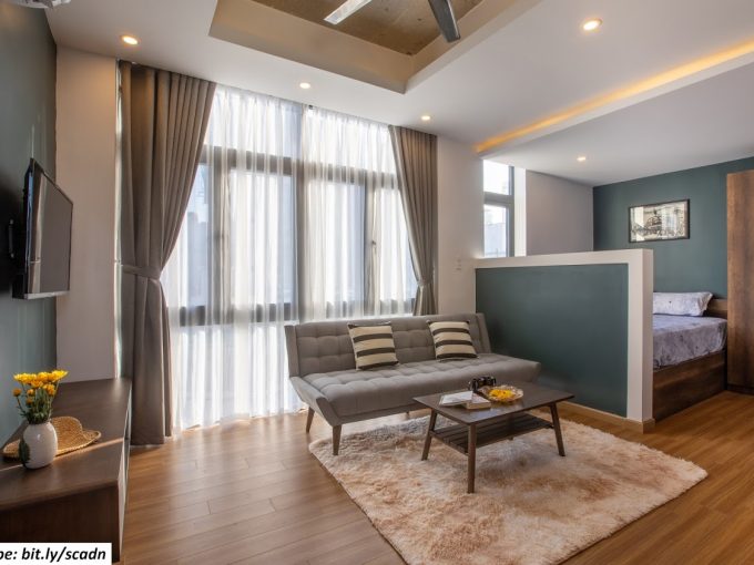 1 10 Stunning Studio For Rent with swimming pool near My Khe beach Da Nang