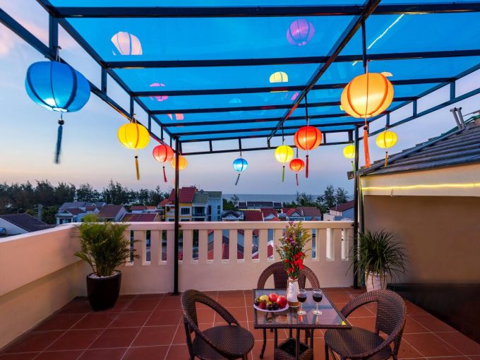 99138935 853449931829094 1999561233409245184 n Green Retreat Four Bedrooms Villa for rent situated in Tan Thanh Beach Hoi An