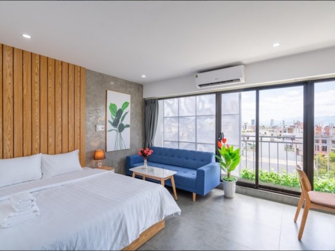 2dc9b65f437ba725fe6a Convenient studio For Rent with balcony and bathtub in Son Tra Da Nang