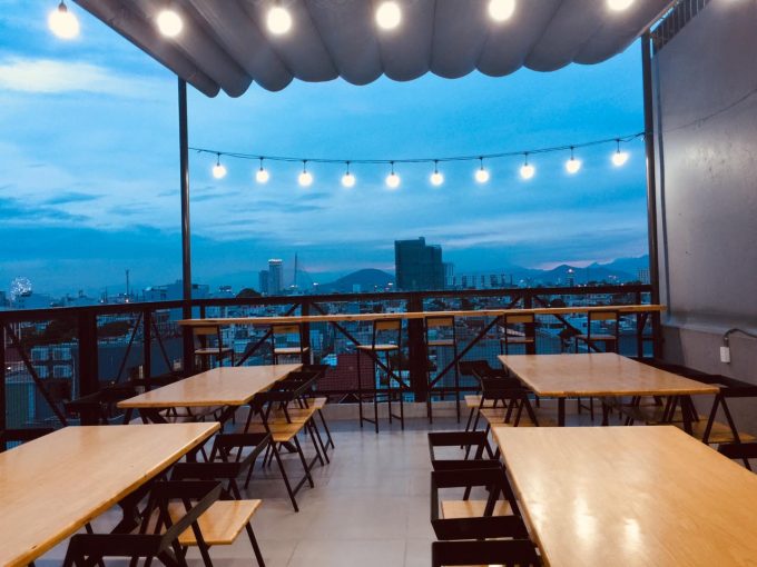 roof1 Double Bedroom En-suite at the Container Apartment For Rent Da Nang