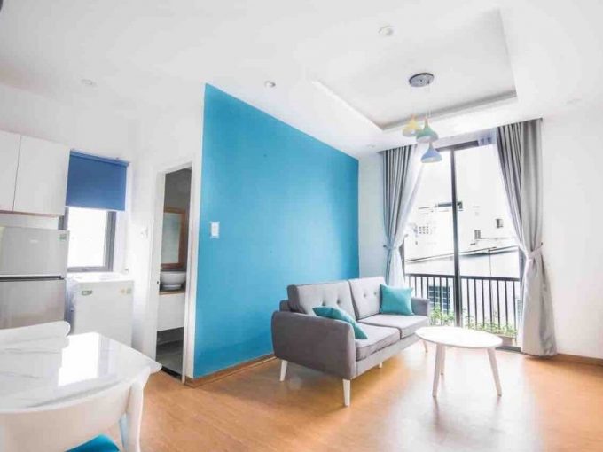 z2108600122586 bbc12ef4239793dbe5fb8bb356515ab9 Green One Bedroom Apartment For Rent Near My Khe Beach Da Nang