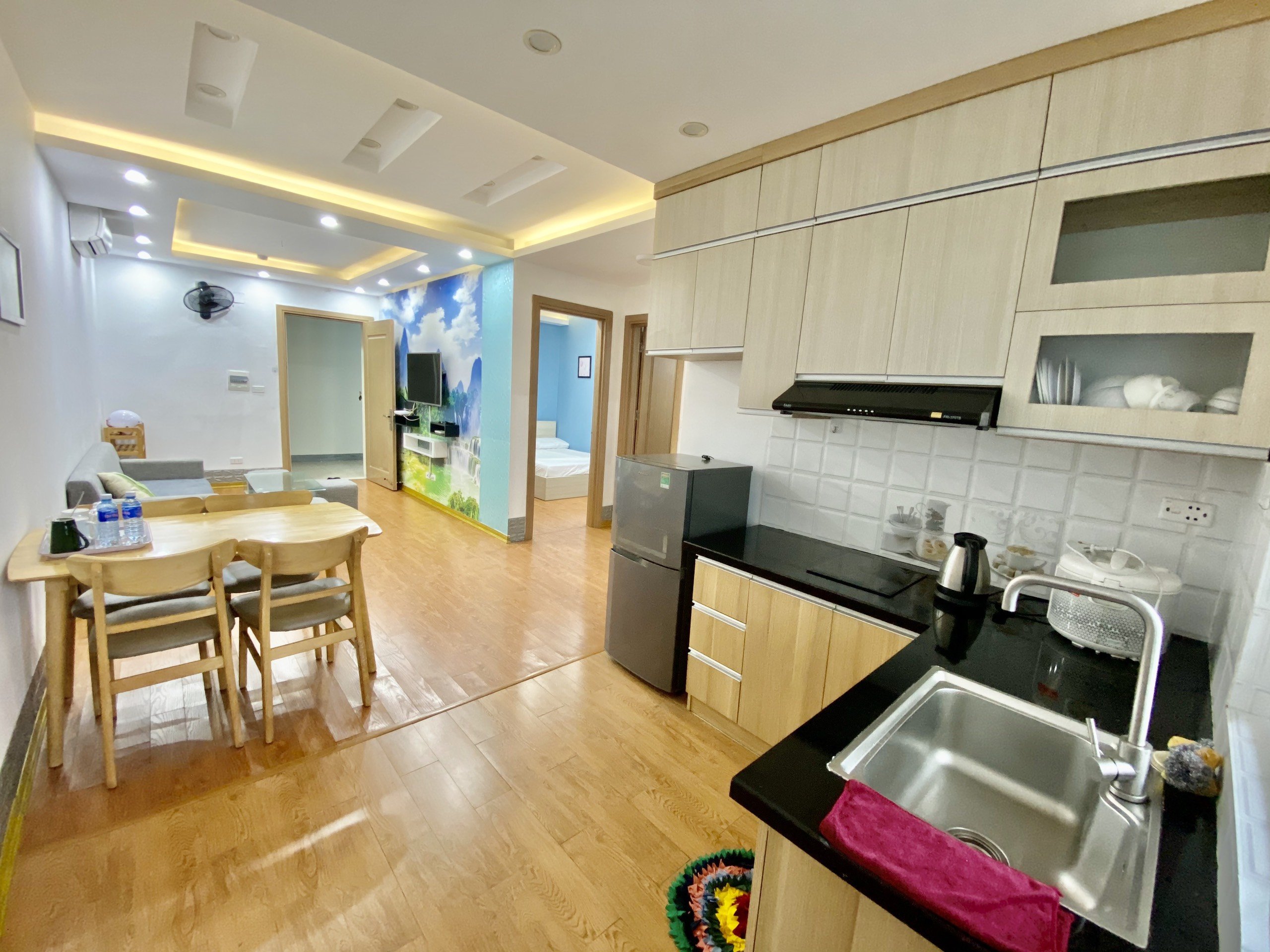 Homely Two Bedrooms Apartment For Rent Near My Khe Beach Da Nang