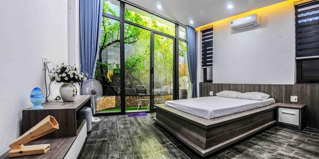 Eco Luxurious Three Bedrooms House For Rent Near My Khe Beach Da Nang