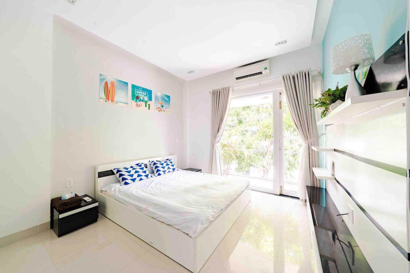 Scandinavian Style Three Bedrooms House For Rent Near Pham Van Dong Beach Da Nang