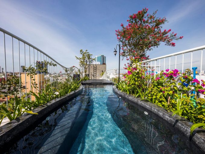 137053588 1599596396899513 6941865511709559392 o Green One Bedroom Apartment For Rent With Jacuzzi Pool Near Vincom Da Nang