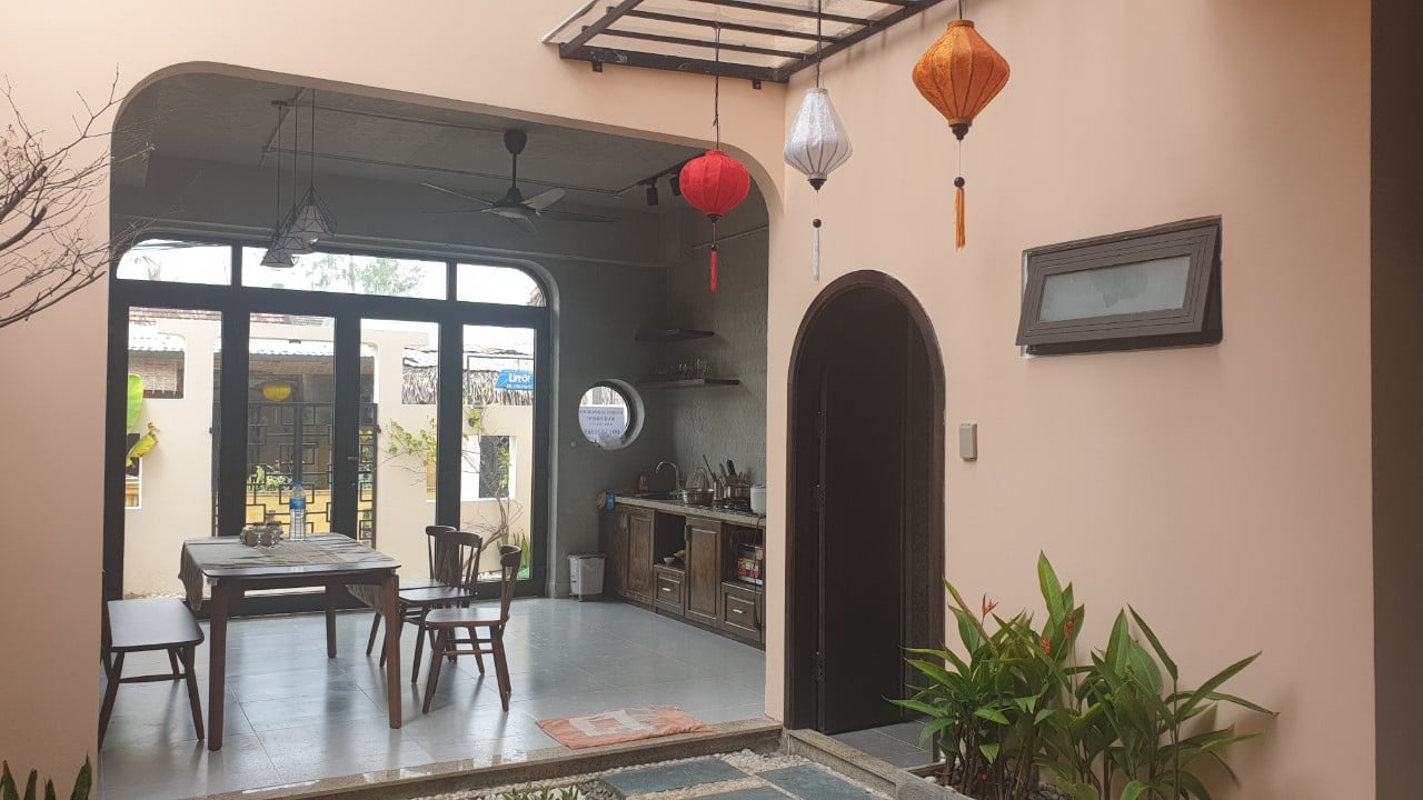 Tropical Three Bedrooms House For Rent Hoi An By The An Bang Beach