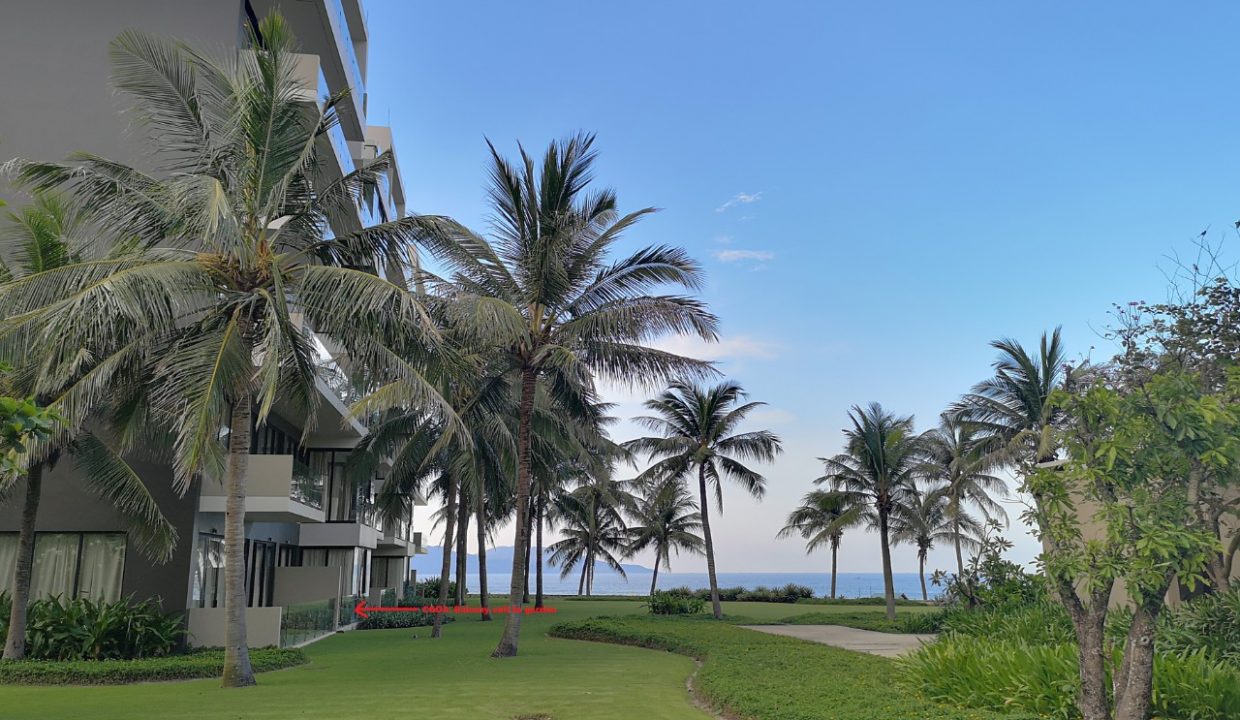 beachfront apartment for rent Danang