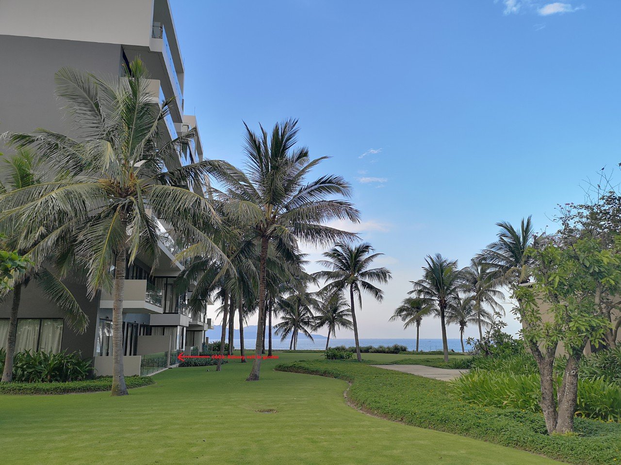 beachfront apartment for rent Danang