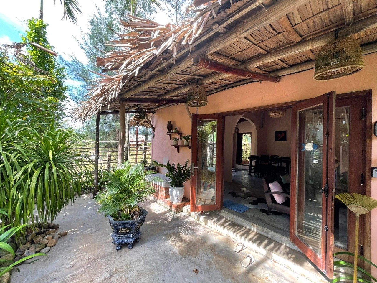 Bright Vintage Three Bedrooms House For Rent An Bang Hoi An