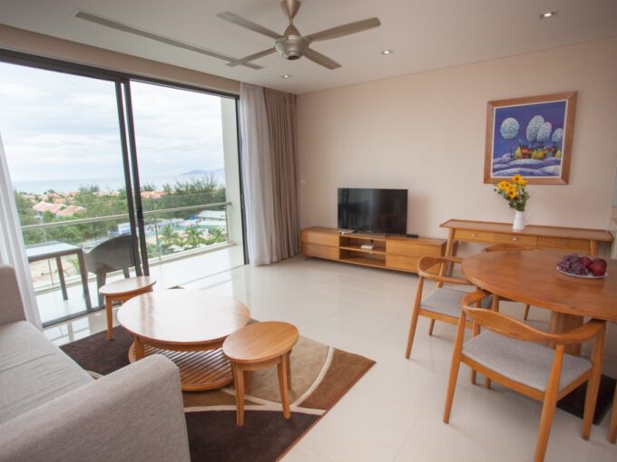 Tep 014 2 Rare 1 Bedroom Apartment at Ocean Suite for Rent in Da Nang