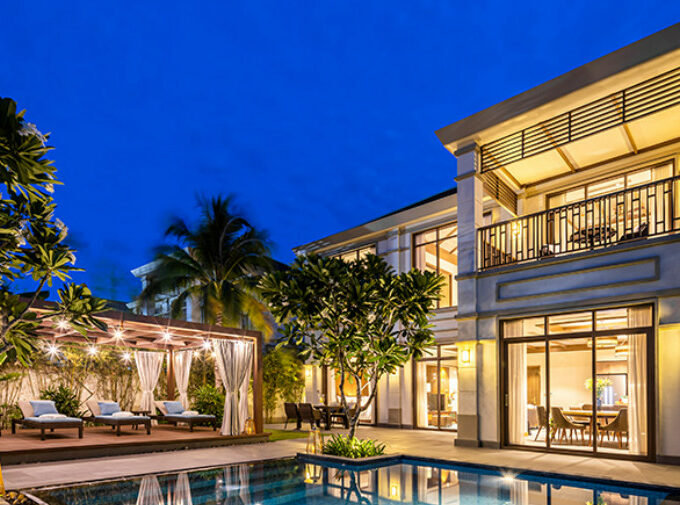 Beach front 5 Bedroom Villa in Fusion resort and villas Danang – Luxurious stay right on the beach