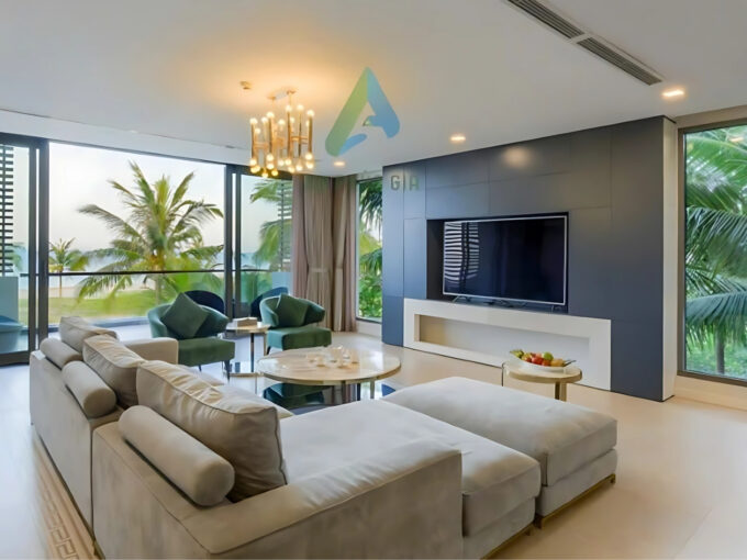 Private Villa on the beach
