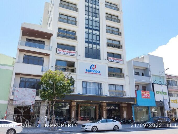 Hanvico Building office building exterior in Thanh Khe District, Da Nang