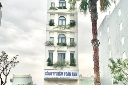 AVN Building exterior on Xo Viet Nghe Tinh Road, Cam Le District, Da Nang