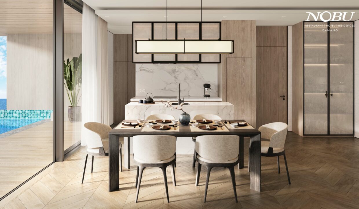 10. Sky Villa Kitchen and Dining