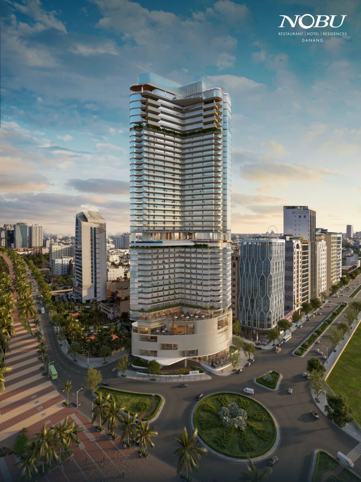 Nobu Residences Da Nang building facade