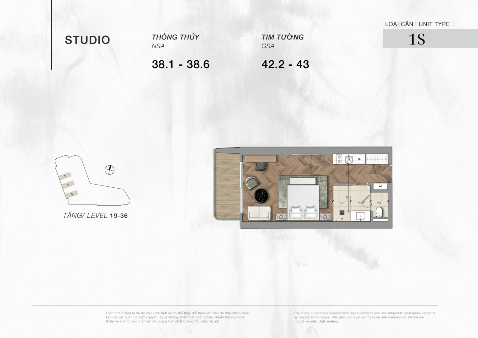 Studio floor plan