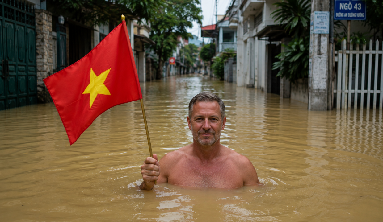 Does rent go down in Da Nang during the rainy season?