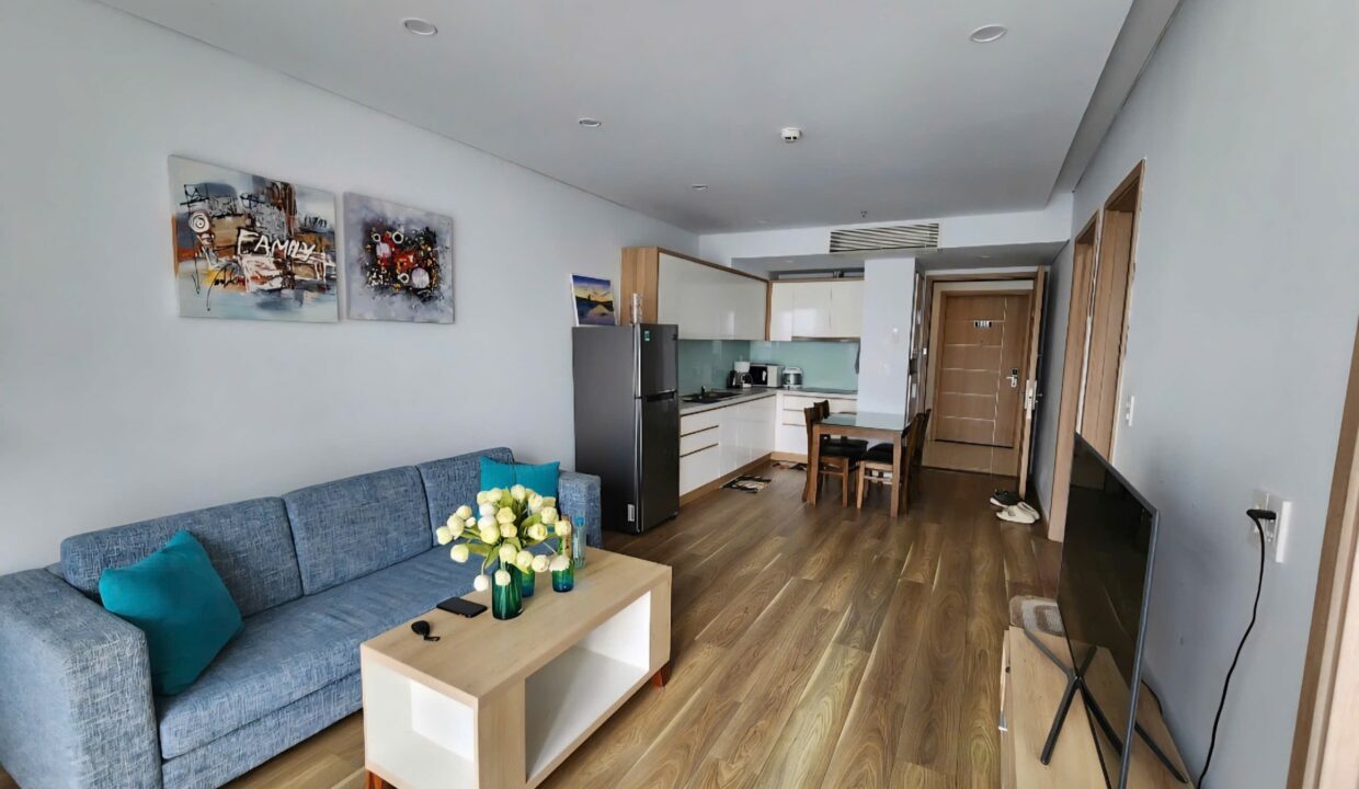 2-Bedroom Apartment for Rent at F Home Da Nang – Mountain View & Fully Equipped Kitchen