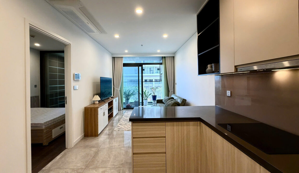 1-Bedroom Apartment for Rent at The Filmore Da Nang – Private Study