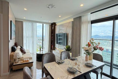 2-Bedroom Apartment for Rent at The Filmore Da Nang – Mountain & City View