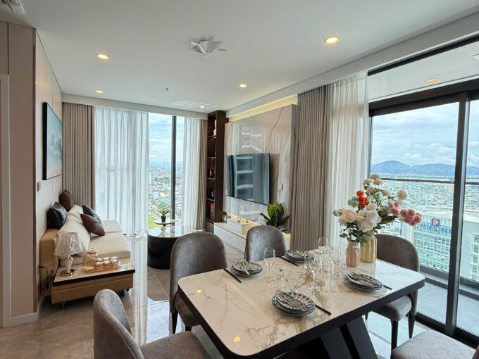 2-Bedroom Apartment for Rent at The Filmore Da Nang – Mountain & City View