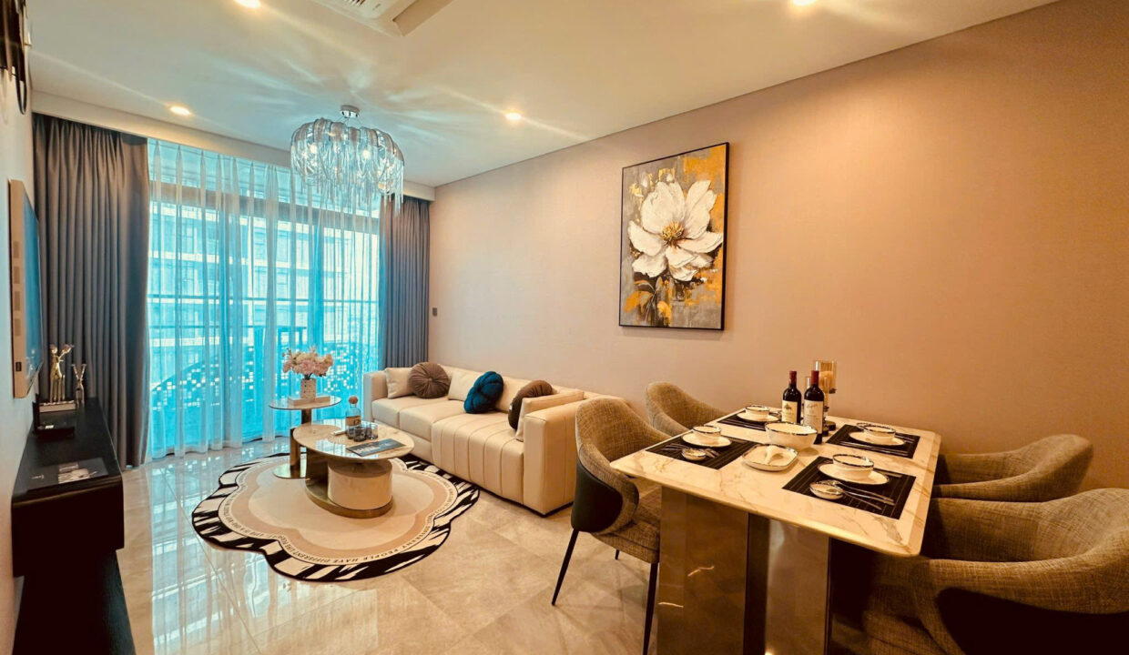2-Bedroom Apartment for Rent at The Filmore Da Nang – River-View Balcony